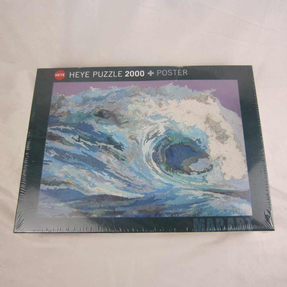 Heye Puzzles - HY29872  Standard, 2000 Pieces - Wave - New - Sealed